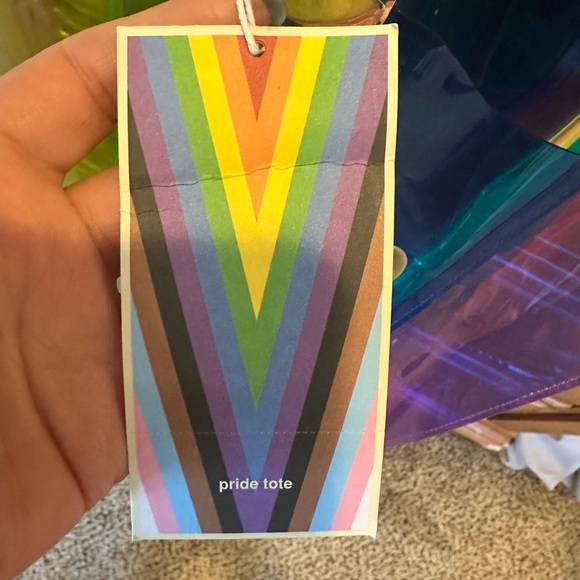 Colorful Rainbow Tote Bag - Target brand - NWT - Picture 2 of 2